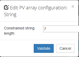 edit PV string