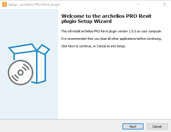 install archelios PRO plugin for Revit