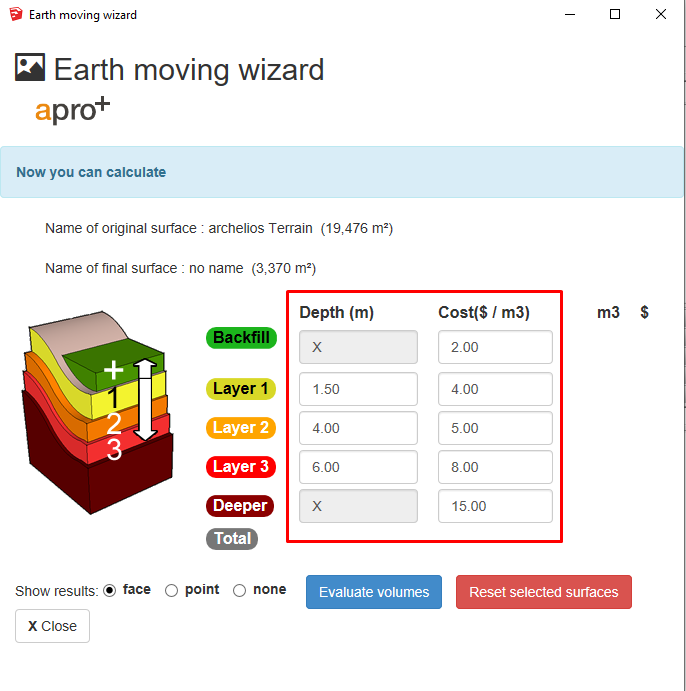 params earth moving wizard